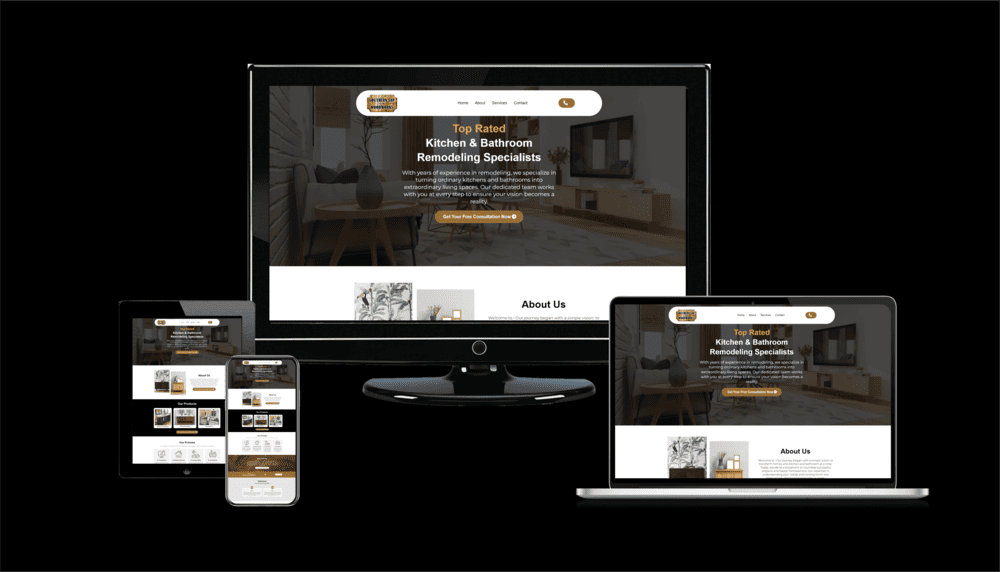 Contractor website example 5
