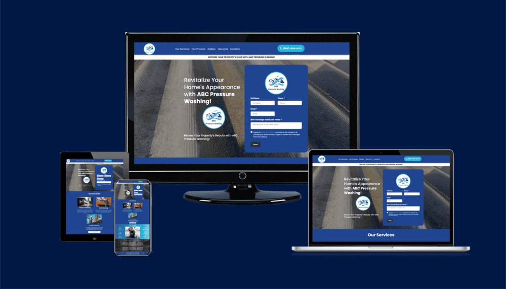 Contractor website example 3