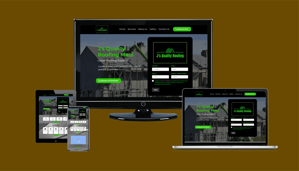 Contractor website example 12
